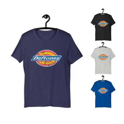 Buy Deftones Dickies Logo T-shirt Deftones Tee Deftones Merchandise Vintage Band  • 47.11£