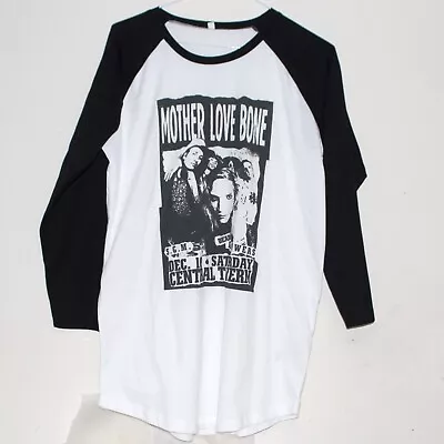 Buy Mother Love Bone Alternative Rock Grunge T Shirt 3/4 Sleeve Unisex Size Medium • 6.99£