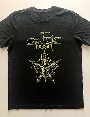 Buy Celtic Frost Morbid Tales T Shirt Grey Heathered L American Apparel Triblend • 20.71£