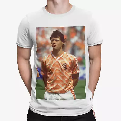 Buy Van Basten T-Shirt - Football Retro Sport Iconic England 96 Nederlands Logo  • 7.19£