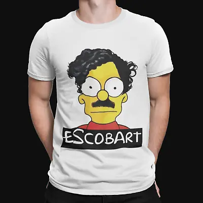 Buy Escobart T-Shirt - Cartoon Funny Escobar Drugs Drug Lord Retro Gift Cool Narcos  • 8.39£