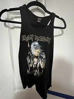 Buy Preowned Iron Maiden Racerback Tank Top Live After Death Size XS • 11.34£