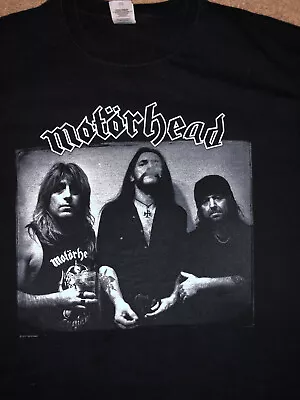 Buy Vintage Motorhead Rock N’ Roll Band T-Shirt Concert Size XL Under Cover Black • 33.07£