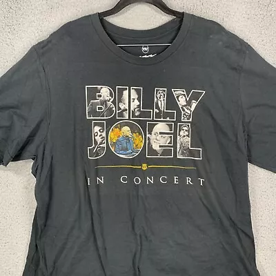 Buy Billy Joel In Concert 2017 Tour Men's XXL Double Sided T-Shirt Official Merch. • 18.85£