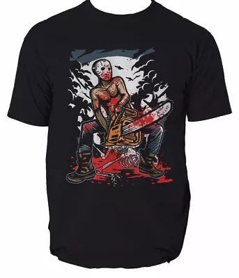Buy Chainsaw Killer Mens T Shirt Movie Massacre S-3XL  • 12.99£