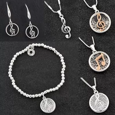 Buy Equilibrium Music Collection Silver Plated Jewellery - Different Designs • 10.99£