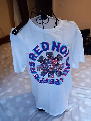 Buy Amplified Red Hot Chilli Peppers Tshirt New With Tags • 13£