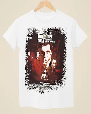 Buy The Godfather Part III - Movie Poster Inspired Unisex White T-Shirt • 14.99£