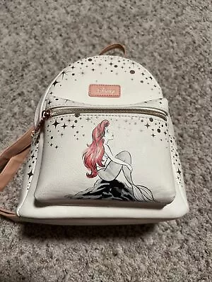 Buy Loungefly Little Mermaid Mini Backpack White Ariel • 45.60£