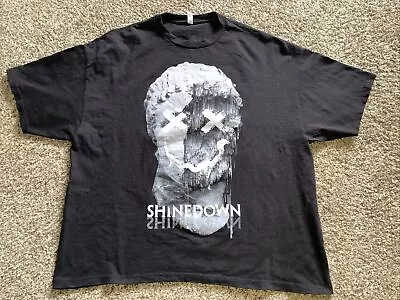 Buy 2023 Shinedown “YOU CAN TRY BUT THE DEAD DON’T Die”Tee Shirt, Size 3XL • 26.07£