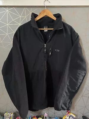 Buy CHAMPION | Men's Black Full Zip Fleece Jumper Jacket | L • 12.99£