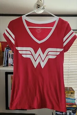 Buy Vintage Style Wonder Woman Logo DC Comics Originals Women's T-Shirt Size XL • 10.39£
