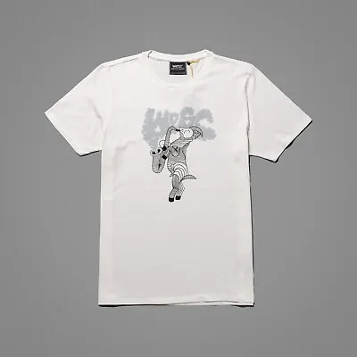 Buy White WESC WE ACTIVIST Goat To Hell Fashion Vintage T-Shirt Top TEE - CC2 • 12.99£