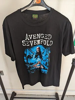 Buy Avenged Sevenfold Recurring Nightmare Black T-Shirt Size XL Cotton  • 22.99£