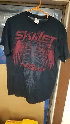Buy SKILLET The Pinheads Christian Rock Size M Medium T-Shirt • 19.27£