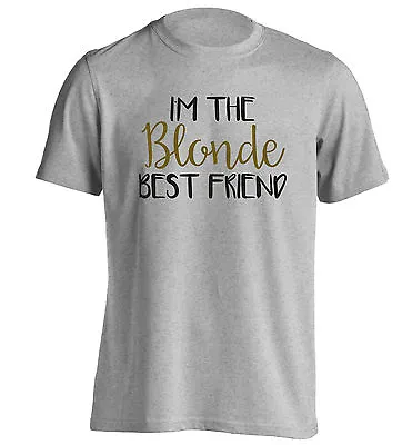 Buy Blonde Best Friend, T-shirt Bff Bestie Friendship Matching Couple Hipster 1725 • 13.95£