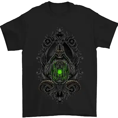 Buy Grim Reaper Gothic Skull Heavy Metal Mens T-Shirt 100% Cotton • 7.99£