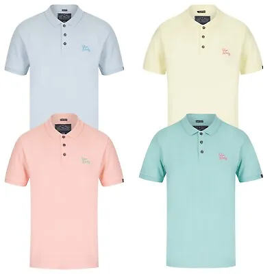 Buy Mens Tokyo Laundry Polo Shirt Short Sleeve T Shirt Cotton Collared Shirt Top • 14.95£
