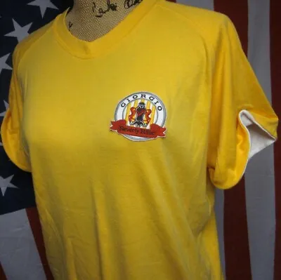 Buy GIORGIO BEVERLY HILLS Med T Shirt Rare Rodeo Drive Luxury Boutique T Shirt 1980s • 57.85£