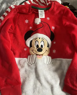 Buy Disney Store Mickey Mouse Xmas Pyjamas Size 9-10 Years Unisex Brand New 48hr Del • 7£