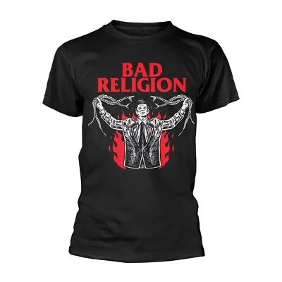 Buy BAD RELIGION - SNAKE PREACHER BLACK T-Shirt XX-Large • 18.99£