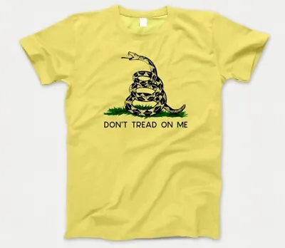 Buy Don't Tread On Me T Shirt 685 Gadsden Flag Snake Rebellion Libertarian Anarchist • 12.95£