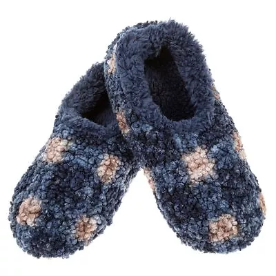 Buy Snoozies! Men's Boucle Plaid Supersoft House Slippers Choose Your Size & Colour! • 13.99£