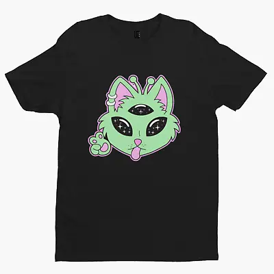 Buy Three Eye Cat T-Shirt -High Funny Film TV Stoner Trippy Star Alien Movie • 10.80£