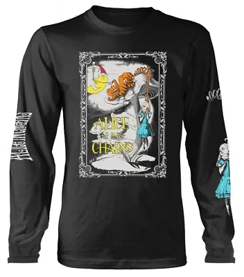 Buy Alice In Chains Wonderland Black Long Sleeve Shirt NEW OFFICIAL • 30.39£
