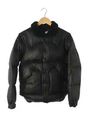 Buy 1piu1uguale3 Rocky Mountain Featherbed Down Jacket Leather Black 3 Used • 726.13£