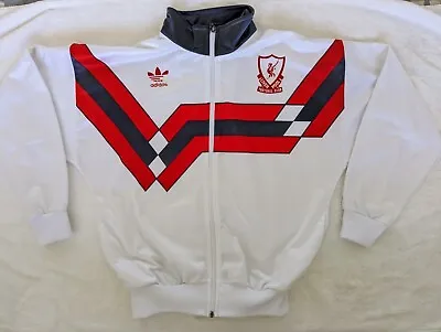 Buy Adidas Vintage Liverpool Football Track Jacket 1989 - 1991 • 22£