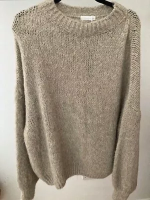 Buy New Billi Soft Over Sized Lagenlook Crew Neck Sweater Jumper Pullover  10 - 14 • 39.99£