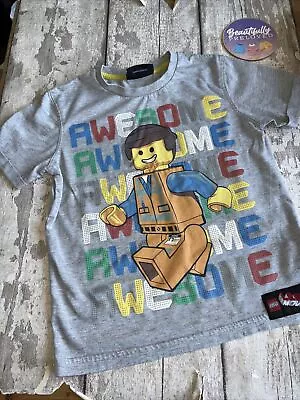 Buy Boys Lego Movie T-shirt By George Age 6-7 Years • 1.50£