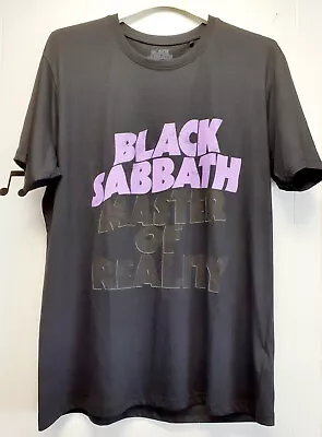 Buy Black Sabbath Size Large Master Of Reality T Shirt New Official With Back Print  • 17£