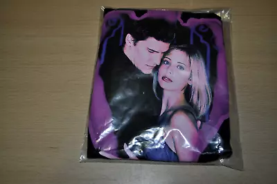 Buy Buffy The Vampire Slayer T-Shirt With Buffy & Angel Rare Vintage • 104.99£