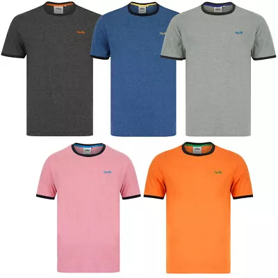 Buy Tokyo Laundry Men's T-Shirt Grindle Speckled Sportswear Ringer Crew Neck Tee Top • 12.99£
