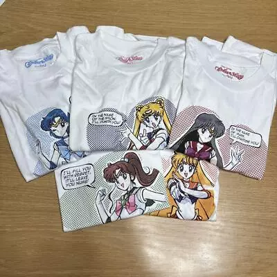 Buy Sailor Moon X GU T-shirt 25th Anniversary Collab XL Size Usagi Set Lot Of 5 • 196.12£