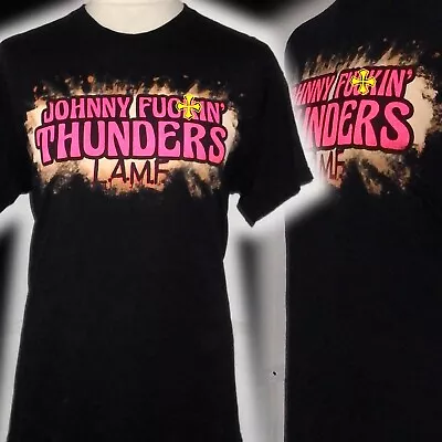 Buy Johnny Thunders New York Dolls  Unique Punk T Shirt Large Bad Clown Clothing • 16.99£