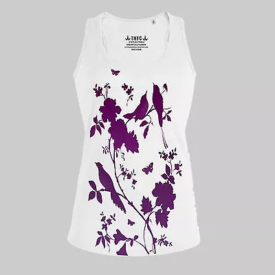 Buy Birdies By THTC Clothing Co Womens Organic Cotton Vest • 19£