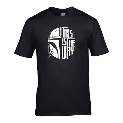 Buy This Is The Way T Shirt Mandalorian Star Wars Yoda Christmas Gift Mens Kids Top • 7.99£