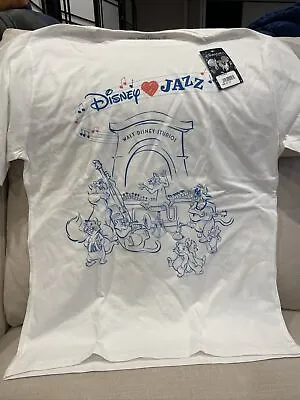 Buy Disney Loves Jazz Shirt DLP Paris Event Exclusive Aristocats Marie Tolouse New S • 39.69£