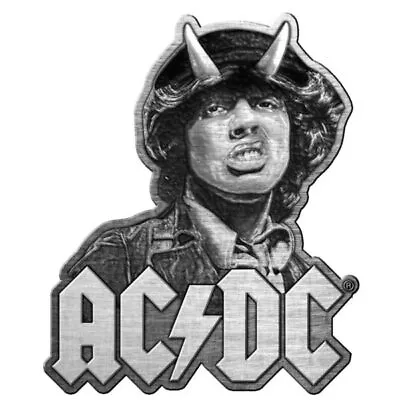 Buy AC/DC Angus Metal Pin Button Badge Official Rock Band Merch • 12.63£
