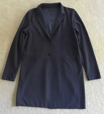 Buy Marc O'Polo Women Knee Length Jersey Jacket, Denim Color, Size M • 23.68£