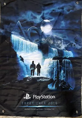 Buy NEW RARE PlayStation Experience 2016 Promotional Cloth Banner ~33”x23” Beautiful • 48.16£