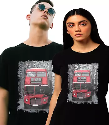 Buy London Bus 15 Unisex Souvenir Art Design Picture Hİgh Quality Cotton T.shirt: • 9.49£