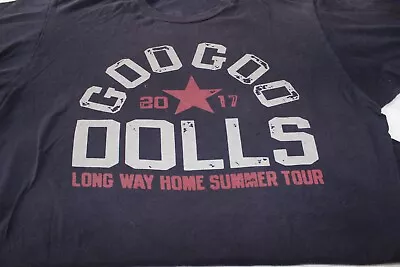 Buy 2017 GOO GOO DOLLS Tour Shirt T Shirt Sz. Large Lg. Iris • 18.90£