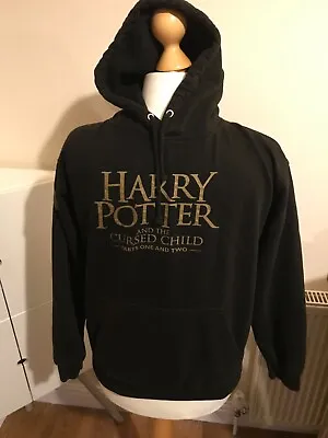 Buy HARRY POTTER And The Cursed Child Part One And Two Black Hoodie Size Medium • 9.99£