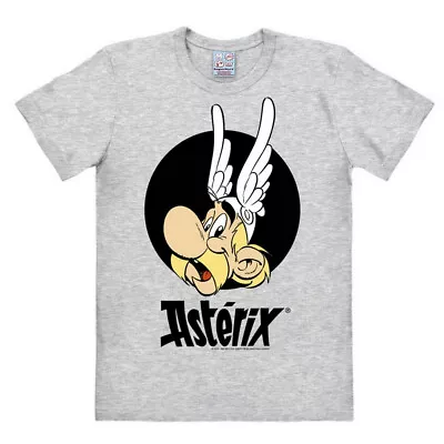 Buy T-shirt 100% Cotton Logoshirt® Asterix Portrait (Heather Gray) • 28.20£