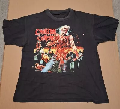 Buy #02 Vintage CANNIBAL CORPSE Eaten Back To Life Shirt Deicide Immolation Obituary • 150.11£