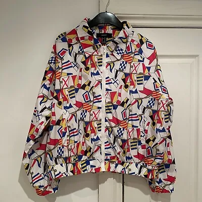 Buy Ladies Forever 21 Jacket - Euro Flag- Size Medium • 4.95£